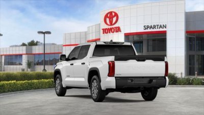 2026 Tundra SR5 CrewMax 5.5-Ft. i-FORCE V6 Engine  / 389 horsepower 10-Speed Electronically Controlled automatic Transmission with intelligence (ECT-i) and sequential shift mode with 4-Wheel Drive