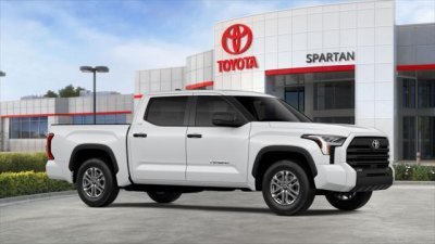 2026 Tundra SR5 CrewMax 5.5-Ft. i-FORCE V6 Engine  / 389 horsepower 10-Speed Electronically Controlled automatic Transmission with intelligence (ECT-i) and sequential shift mode with 4-Wheel Drive